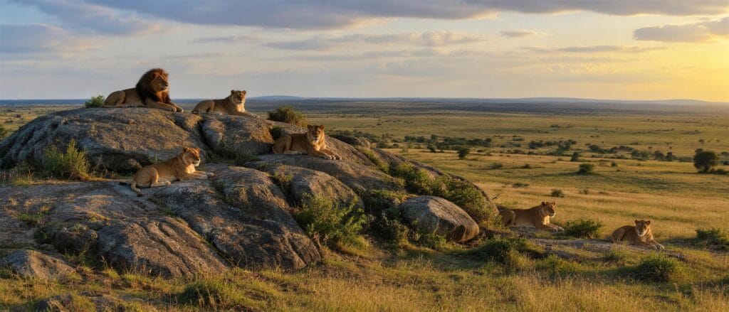 serengeti-kopje-lion-pride
